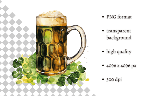 Download St. Patrick’s Day Beer Clipart - Premium Bundle