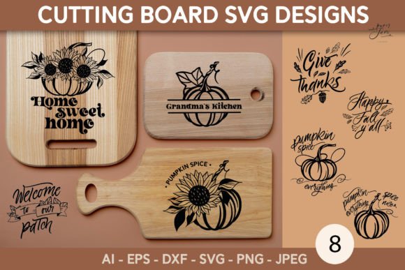Download Cutting Board SVG Fall Kitchen SVG - Premium Resources