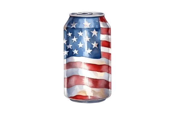 Download Watercolor 4th of July Beer Clipart - Beer clipart Collection