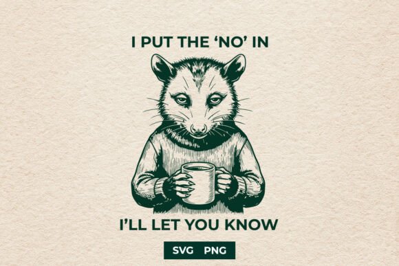 Download Sarcastic Opossum Introvert SVG PNG - Introvert svg Collection
